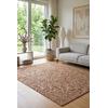 Luma Hasır Dokuma Açık Kahverengi  Kaymaz Taban Sisal Kilim Yıkanabilir Mutfak Halısı Yolluk LS 03