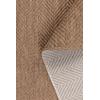 Luma Hasır Dokuma Açık Kahverengi  Kaymaz Taban Sisal Kilim Yıkanabilir Mutfak Halısı Yolluk LS 03