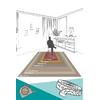 Luma Hasır Dokuma Açık Kahverengi  Kaymaz Taban Sisal Kilim Yıkanabilir Mutfak Halısı Yolluk LS 03