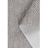 Luma Hasır Dokuma Gri Renkli Kaymaz Tabanlı Sisal Kilim Yıkanabilir Halı Mutfak Halısı Yolluk LS 01